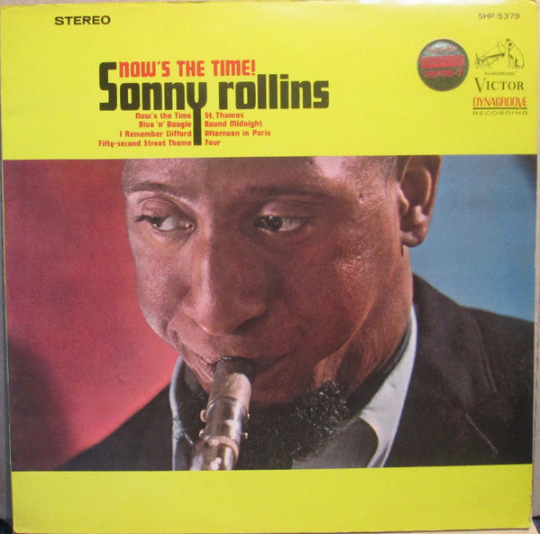 Sonny Rollins - Now's The Time! (Vinyl, LP, Album, Stereo)