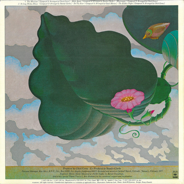 Return To Forever - Musicmagic (Vinyl, LP, Album) Very Good Plus (VG+) / Very Good Plus (VG+)