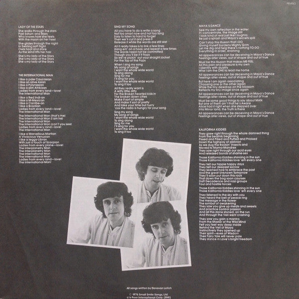 Donovan - Donovan (Vinyl, LP, Album) Very Good (VG) / Good Plus (G+)