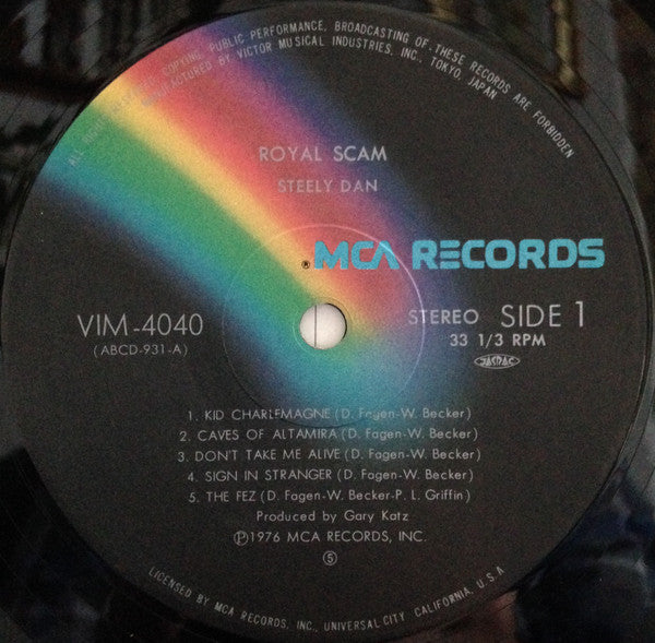 Steely Dan - The Royal Scam (Vinyl, LP, Album, Reissue)