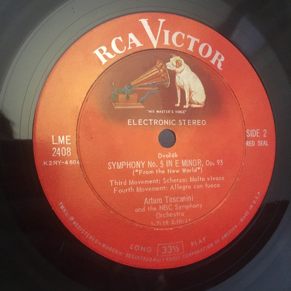 Antonín Dvořák - Dvořák's Symphony "From The New World" (Vinyl, LP, Stereo) Very Good Plus (VG+) / Very Good (VG)