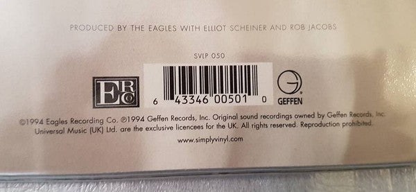 Eagles - Hell Freezes Over (2xVinyl, LP, Album) Near Mint (NM or M-) / Very Good (VG)