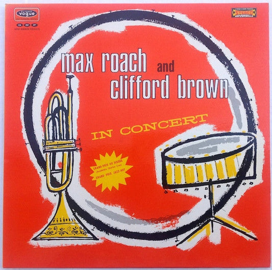 Clifford Brown And Max Roach - In Concert (Vinyl, LP, Album, Reissue, Stereo) Very Good (VG) / Very Good (VG)