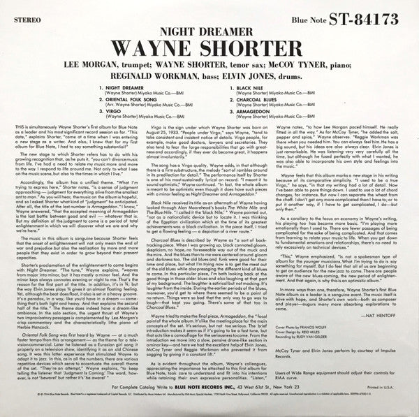 Wayne Shorter - Night Dreamer (2xVinyl, 12", 45 RPM, Album, Limited Edition, Numbered, Reissue, Stereo) Very Good Plus (VG+) / Near Mint (NM or M-)
