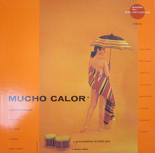 Conte Candoli - Mucho Calor (Much Heat) (Vinyl, LP, Album, Reissue) Very Good Plus (VG+) / Very Good Plus (VG+)
