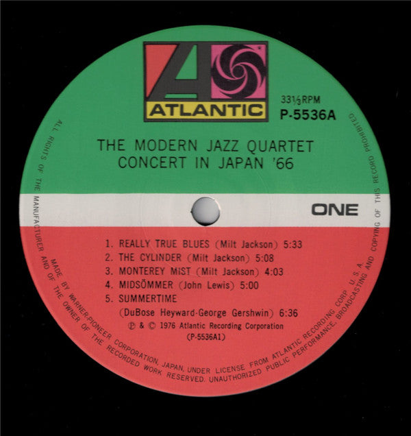 The Modern Jazz Quartet - Concert In Japan '66 (2xVinyl, LP, Album) Very Good (VG) / Very Good (VG)