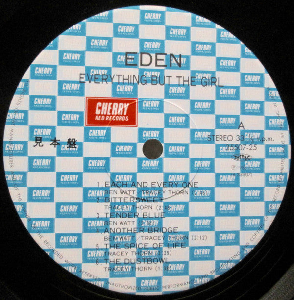 Everything But The Girl - Eden (Vinyl, LP, Album, Reissue) Near Mint (NM or M-) / Very Good Plus (VG+)