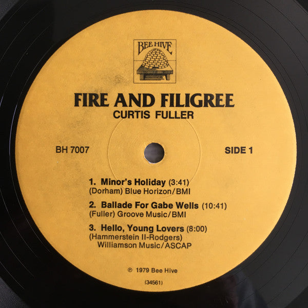 Curtis Fuller - Fire And Filigree (Vinyl, LP, Album) Very Good Plus (VG+) / Very Good Plus (VG+)