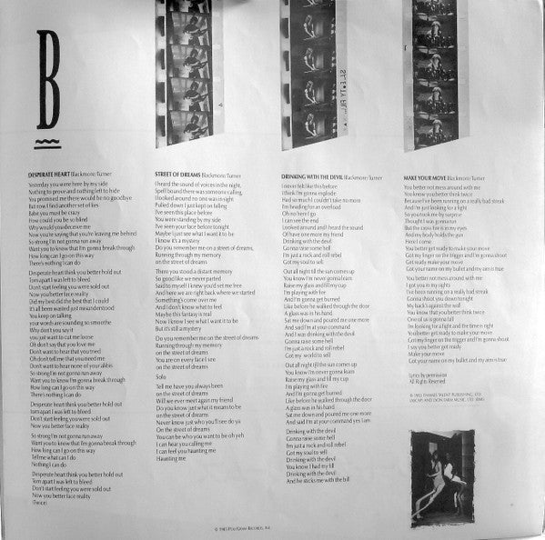 Rainbow - Bent Out Of Shape (Vinyl, LP, Album, Stereo)