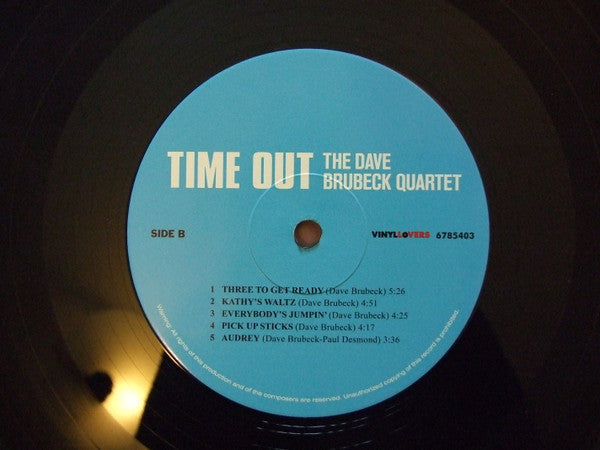 The Dave Brubeck Quartet - Time Out (Vinyl, LP, Album, Limited Edition, Reissue, Remastered, Stereo) Very Good (VG) / Near Mint (NM or M-)