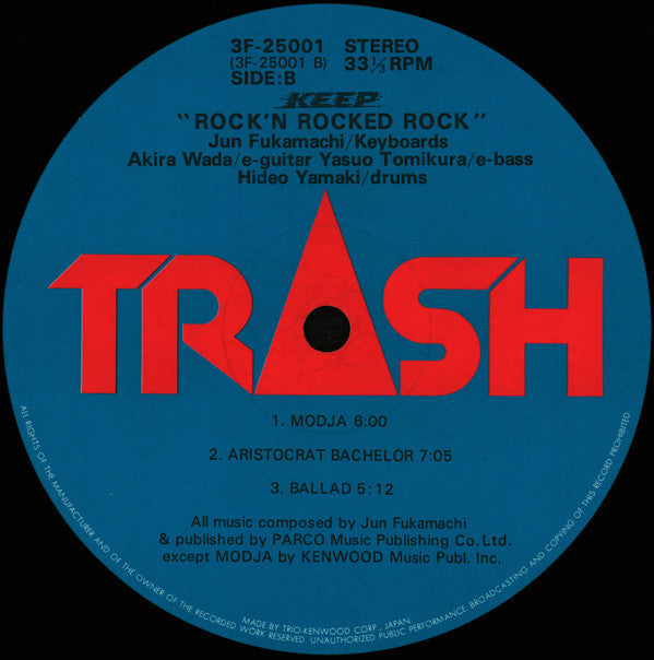 Keep - Rock'n Rocked Rock (Vinyl, LP, Album, Stereo)