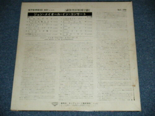 John Mayall - Live At Klooks Kleek! (Vinyl, LP, Album, Stereo) Very Good Plus (VG+) / Very Good (VG)