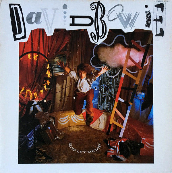 David Bowie - Never Let Me Down (Vinyl, LP, Album, Promo) Near Mint (NM or M-) / Very Good Plus (VG+)
