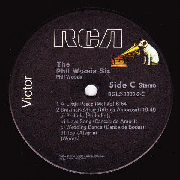 The Phil Woods Six - Live From The Showboat (2xVinyl, LP, Album, Stereo) Very Good Plus (VG+) / Very Good (VG)