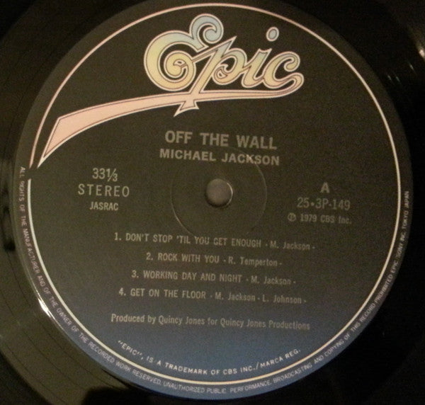 Michael Jackson - Off The Wall (Vinyl, LP, Album)