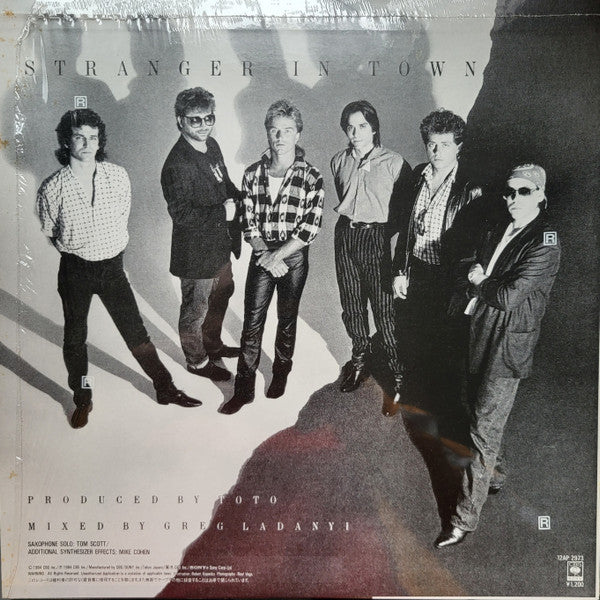 Toto - Stranger In Town (Dance Mix) (Vinyl, 12", 45 RPM, Single, St...