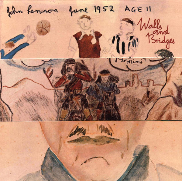 John Lennon - Walls And Bridges (Vinyl, LP, Album, Reissue) Very Good Plus (VG+) / Very Good Plus (VG+)