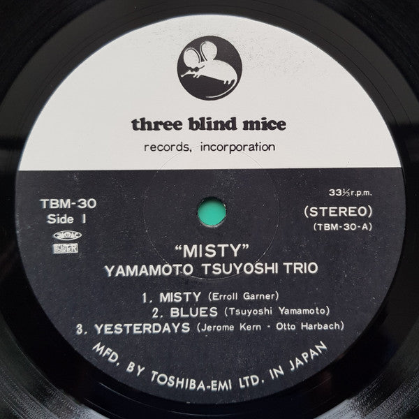Tsuyoshi Yamamoto Trio - Misty (Vinyl, LP, Album)