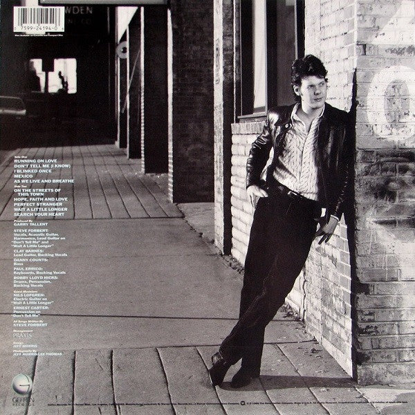 Steve Forbert - Streets Of This Town (Vinyl, LP, Album) Very Good Plus (VG+) / Very Good Plus (VG+)