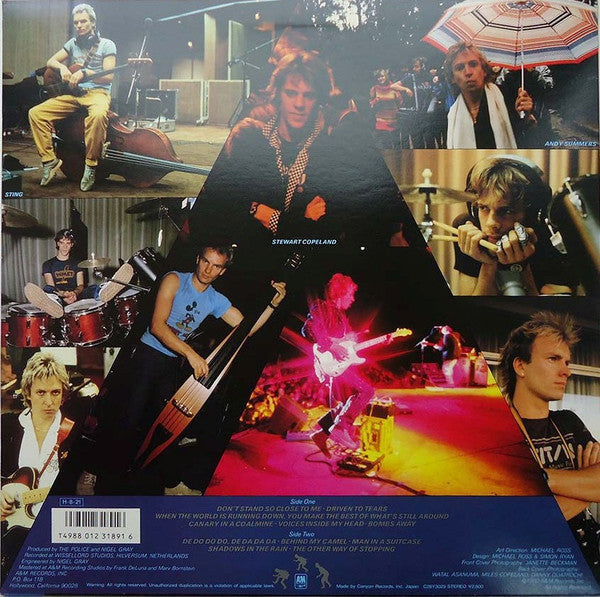 The Police - Zenyatta Mondatta (Vinyl, LP, Album, Reissue) Very Good Plus (VG+) / Very Good Plus (VG+)