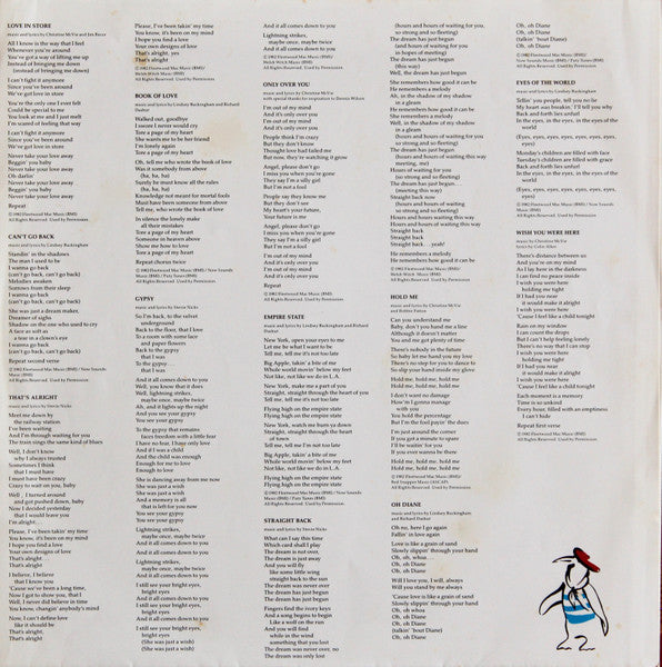 Fleetwood Mac - Mirage (Vinyl, LP, Album, Stereo) Very Good Plus (VG+) / Very Good Plus (VG+)