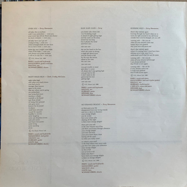 Roxy Music - Flesh + Blood (Vinyl, LP, Album, Stereo)