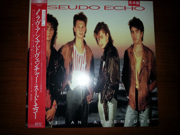 Pseudo Echo - Love An Adventure (Vinyl, LP, Album, Promo)