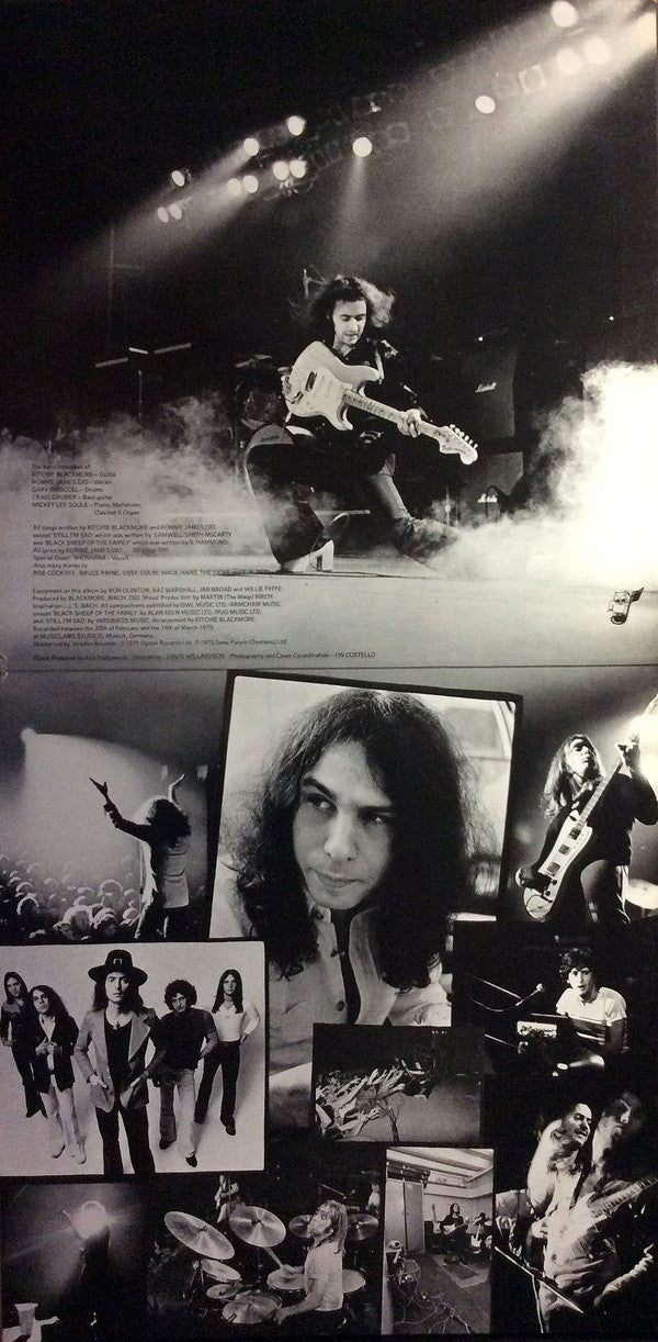 Rainbow - Ritchie Blackmore's Rainbow = 銀嶺の覇者 (Vinyl, LP, Album, Reissue, Stereo) Very Good Plus (VG+) / Very Good (VG)