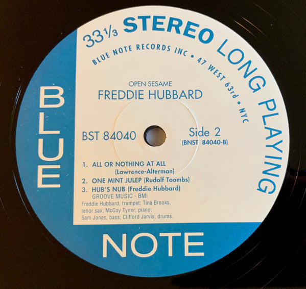 Freddie Hubbard - Open Sesame (Vinyl, LP, Album, Reissue, Stereo) Very Good Plus (VG+) / Very Good Plus (VG+)