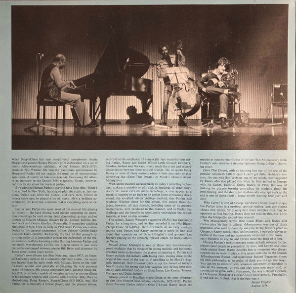 Horace Parlan Trio - Hi-Fly (Vinyl, LP, Album, Limited Edition) Very Good (VG) / Very Good (VG)