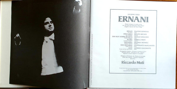 Giuseppe Verdi - Ernani (3xVinyl, Box Set, LP, Stereo) Very Good Plus (VG+) / Very Good Plus (VG+)