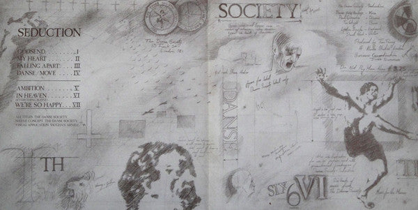 The Danse Society - Seduction (Vinyl, LP, Album) Near Mint (NM or M-) / Very Good Plus (VG+)