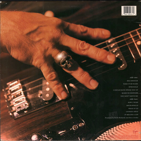 Keith Richards - Talk Is Cheap (Vinyl, LP, Album) Very Good (VG) / Very Good Plus (VG+)