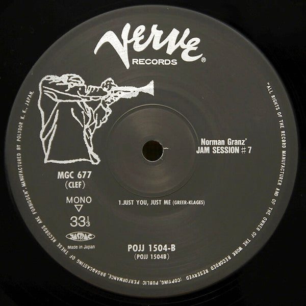 Various - Norman Granz' Jam Session #7 (Vinyl, LP, Album, Limited Edition, Reissue, Mono) Near Mint (NM or M-) / Very Good Plus (VG+)