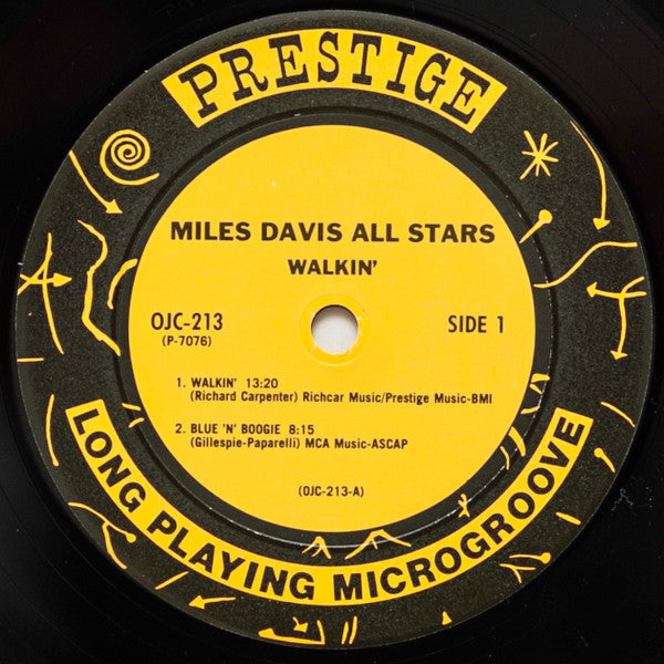 Miles Davis All Stars - Walkin' (Vinyl, LP, Album, Compilation, Rei...