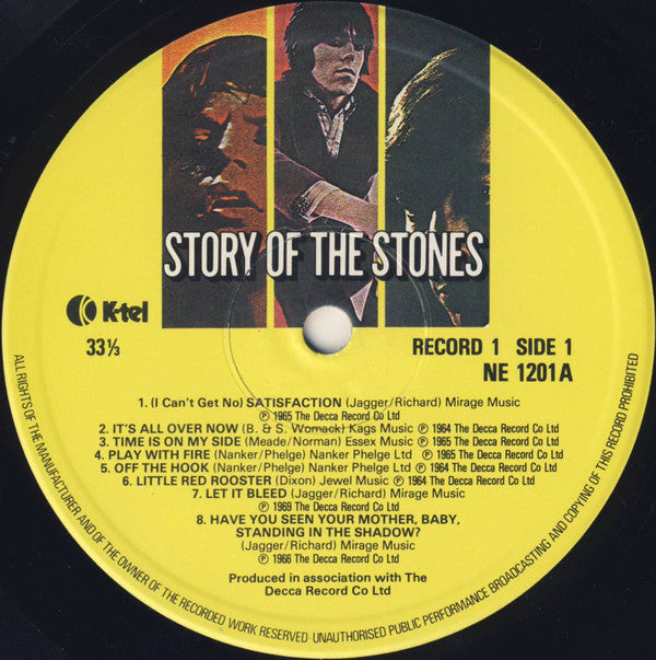The Rolling Stones - Story Of The Stones (2xVinyl, LP, Compilation, Stereo, Mono) Very Good Plus (VG+) / Very Good (VG)