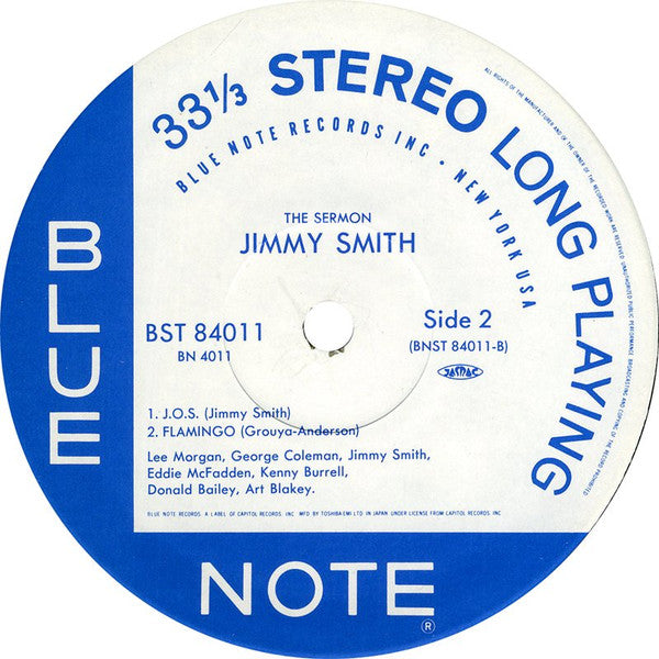 Jimmy Smith - The Sermon! (Vinyl, LP, Album, Stereo, Reissue, Limit...