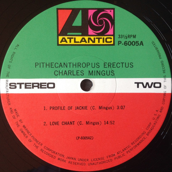 Charles Mingus Jazz Workshop - Pithecanthropus Erectus = 直立猿人 (Viny...