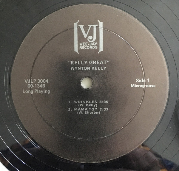 Wynton Kelly - Kelly Great (Vinyl, LP, Album, Reissue, Stereo) Very Good (VG) / Very Good (VG)