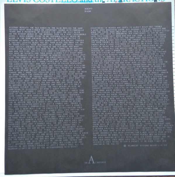 Elvis Costello & The Attractions - Imperial Bedroom (Vinyl, LP, Album) Very Good Plus (VG+) / Very Good (VG)