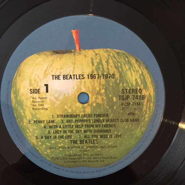 The Beatles - 1967-1970 (2xVinyl, LP, Compilation, Reissue) Near Mint (NM or M-) / Very Good Plus (VG+)