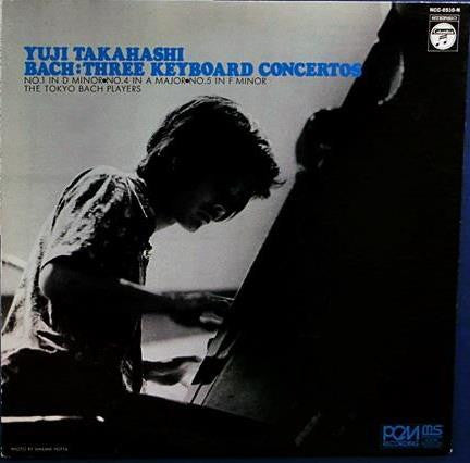 Yuji Takahashi - Three Keyboard Concertos (Vinyl, LP) Good Plus (G+) / Very Good Plus (VG+)