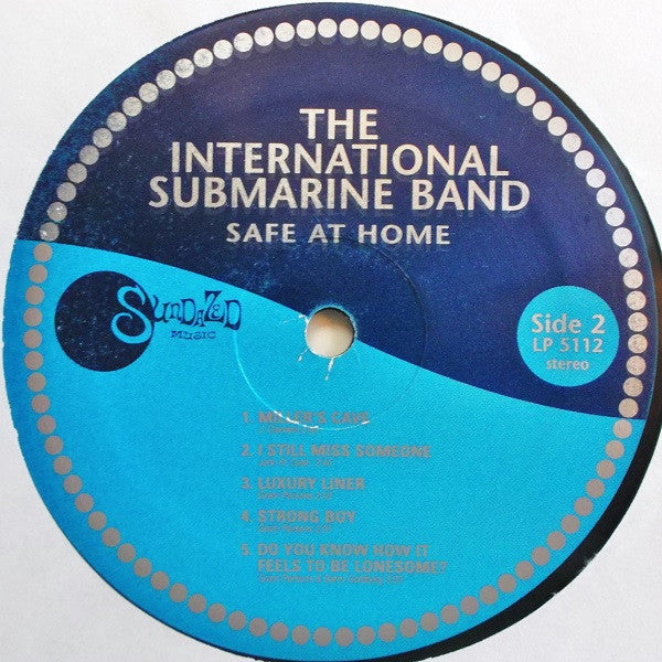 The International Submarine Band - Safe At Home (Vinyl, LP, Album, Reissue, Stereo) Mint (M) / Mint (M)