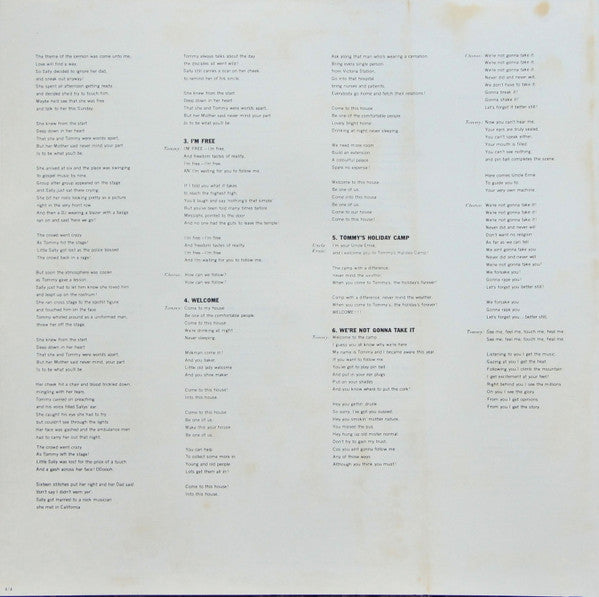 The Who - Tommy (2xVinyl, LP, Album, Reissue, Stereo) Good Plus (G+) / Very Good Plus (VG+)