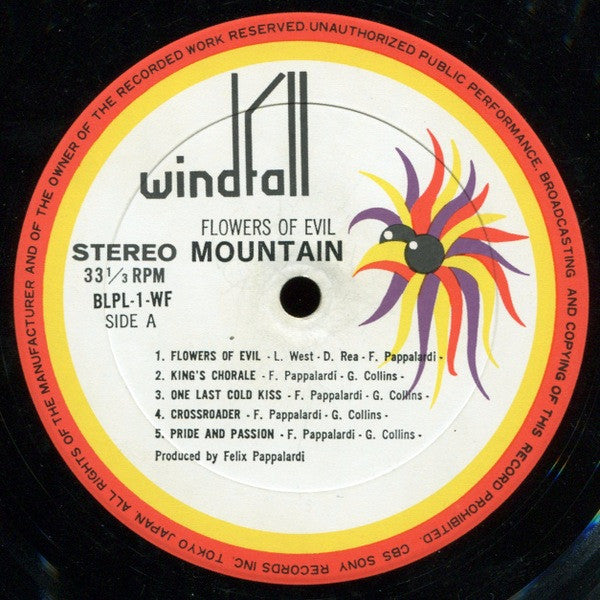 Mountain - Flowers Of Evil (Vinyl, LP, Album)