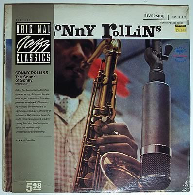 Sonny Rollins - The Sound Of Sonny (Vinyl, LP, Album, Reissue, Mono)