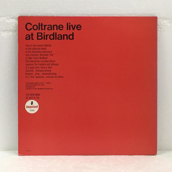 John Coltrane - Live At Birdland (Vinyl, LP, Album, Reissue, Stereo)