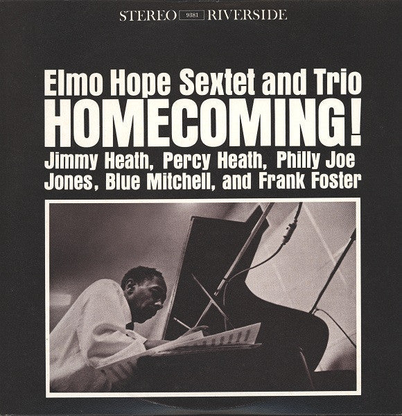 Elmo Hope Sextet - Homecoming! (Vinyl, LP, Album, Reissue, Stereo) Very Good (VG) / Very Good (VG)