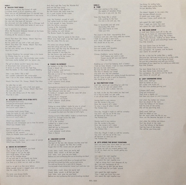 David Bowie - Aladdin Sane = アラディン・セイン (Vinyl, LP, Album, Reissue, ...