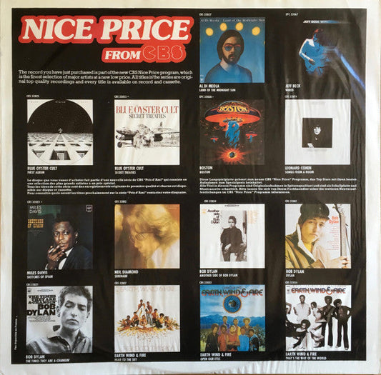 Bob Dylan - Planet Waves (Vinyl, LP, Album, Reissue, Repress, Stereo) Very Good Plus (VG+) / Very Good Plus (VG+)